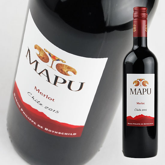 バロン フィリップ ド チリ マプ メルロ (SC) [2020] 750ml 赤ワイン Baron Philippe de Rothschild Maipo Chile Mapu Merlot