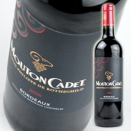 バロン　フィリップ　ド　ロスチャイルド/　ムートン　カデ　ルージュ　　750ml・赤　 Mouton Cadet Rouge