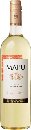 バロン　フィリップ　ド　チリ/　マプ　ソーヴィニヨン　ブラン　(SC)　[2024]　750ml・白【Baron Philippe de Rothschild Maipo Chile】 Mapu Sauvignon Blancのサムネイル
