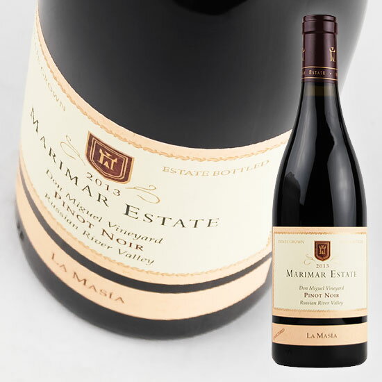 マリマー・エステート/　ラ・マシーア・ピノ・ノワール・ドン・ミゲル・ヴィンヤード　[2018]　750ml・赤　【Marimar Estate】 La Masia Pinot Noir Don Miguel Vineyard
