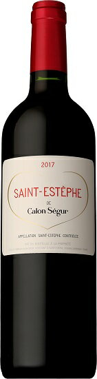 〇サン テステーフ ド カロン セギュール 2017 750ml 赤CHATEAU CALON SEGUR SAINT ESTEPHE DE CALON SEGUR