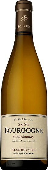 ●ドメーヌ ルネ ブーヴィエ ブルゴーニュ シャルドネ [2021] 750ml 白DOMAINE RENE BOUVIER BOURGOGNE CHARDONNAY winenation-10017204 WINE NATION 楽天市場店 パッケージ画像
