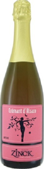 h[k WN N} _UX ubg [ [NV] 750ml [A DOMAINE ZINCK@CREMANT D'ALSACE BRUT ROSE