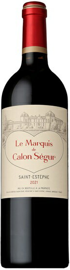 ル マルキ ド カロン セギュール [2021] 750ml 赤 LE MARQUIS DE CALON SEGUR