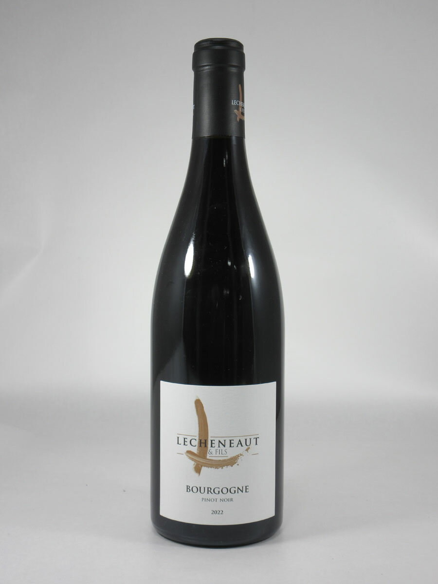 レシュノー ブルゴーニュ ピノ ノワール [2022] 750ml 赤 LECHENEAUT Bourgogne Pinot Noir