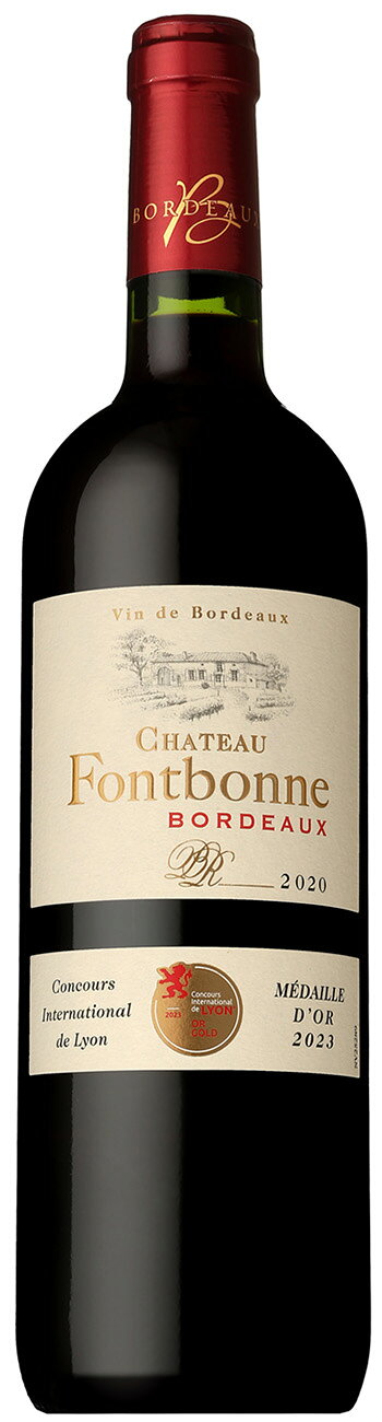 ●シャトー フォンボネ [2020] 750ml 赤CHATEAU FONTBONNE CHATEAU FONTBONNE winenation-10014046 WINE NATION 楽天市場店 パッケージ画像