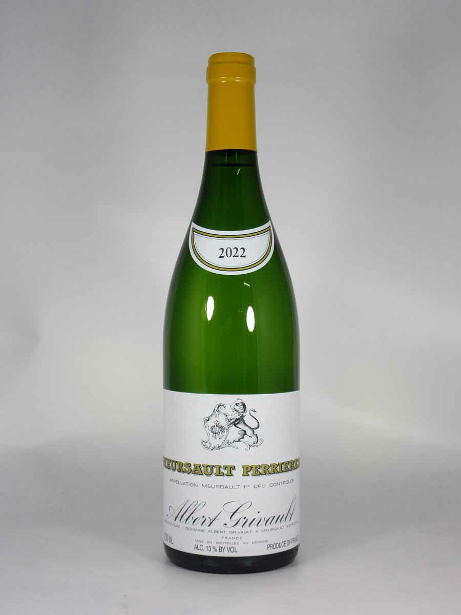 ١  륽 ץߥ  ڥꥨ [2022] 750ml  Albert GRIVAULT Meursaul...
