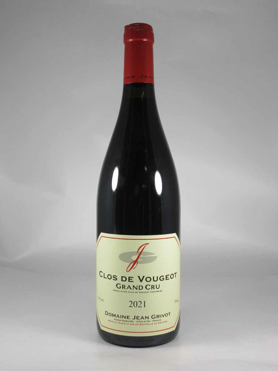        [2021] 750ml  Jean GRIVOT Clos de Vougeot ...