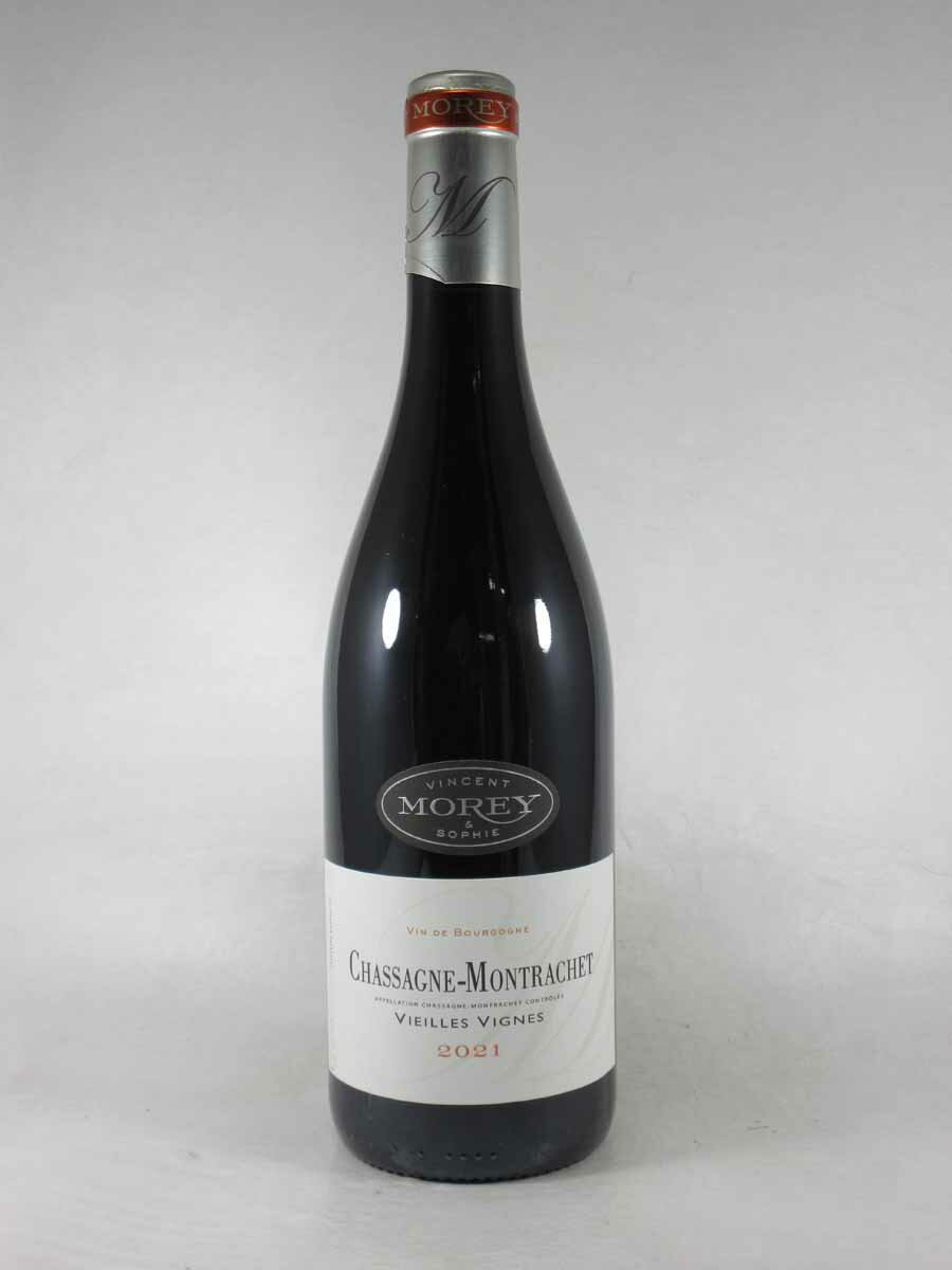 楽天WINE NATION 楽天市場店ヴァンサン エ ソフィー モレ シャサーニュ モンラッシェ ヴィエーユ ヴィーニュ ルージュ [2021] 750ml 赤 Vincent et Sophie MOREY Chassagne-Montrachet Vieilles Vignes Rouge