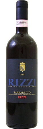 リッツィ/ バルバレスコ リッツィ 2020 750ml 赤 【Rizzi】 Barbaresco Rizzi