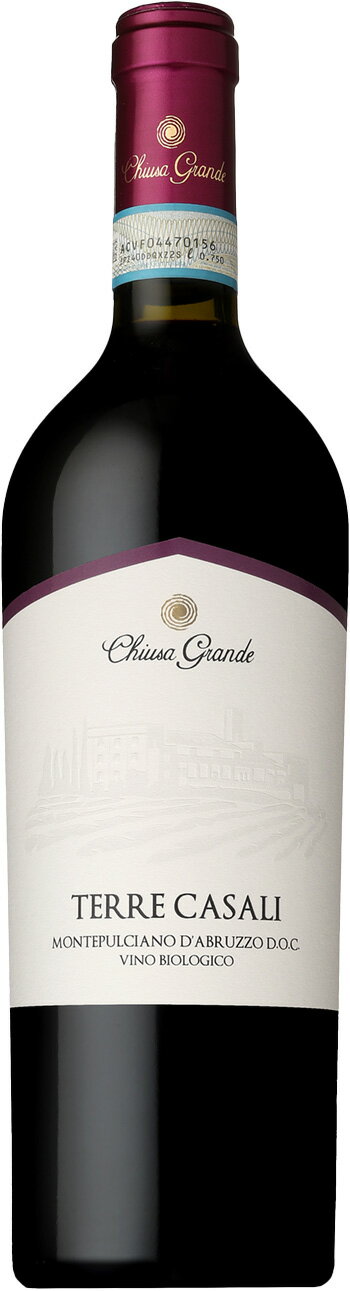 キューザ グランデ テッレ カサーリ モンテプルチアーノ ダブルッツォ [2024] 750ml 赤 CHIUSA GRANDE TERRE CASALI MONTEPULCIANO D'ABRUZZO