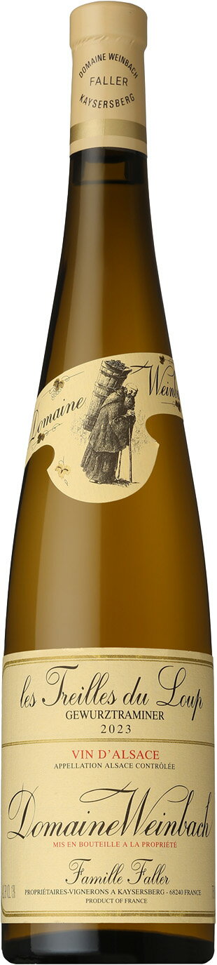 ドメーヌ ヴァインバック ゲヴュルツトラミネール レ トレイユ デュ ルー 2023 750ml 白 DOMAINE WEINBACH GEWURZTRAMINER LES TREILLES DU LOUP