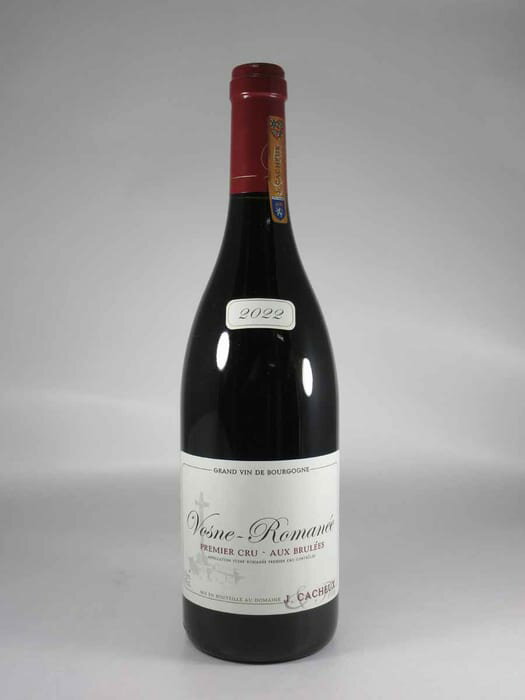 ●ジャック カシュー エ フィス ヴォーヌ ロマネ プルミエ クリュ オー ブリュレ  750ml 赤Jacques CACHEUX et Fils Vosne Romanee 1er Cru Aux Brulees