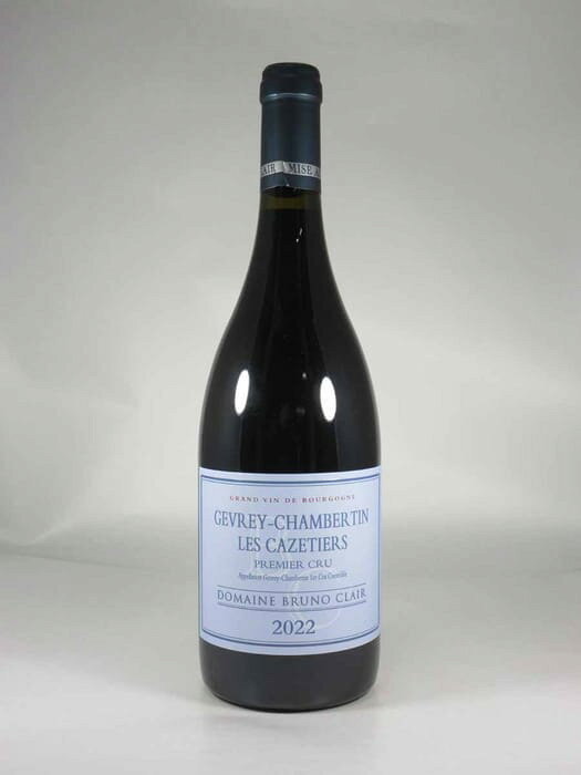 ●ブリュノ クレール ジュヴレ シャンベルタン プルミエ クリュ レ カズティエ  750ml 赤Bruno CLAIR Gevrey Chambertin 1er Cru Les Cazetiers