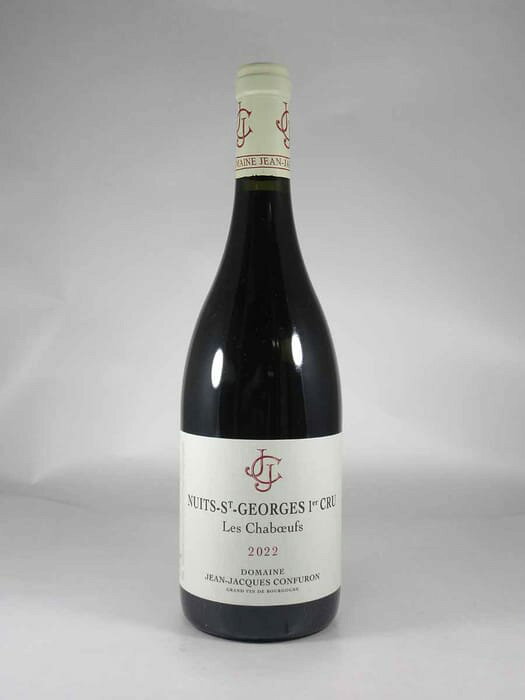 ●ジャン ジャック コンフュロン ニュイ サン ジョルジュ プルミエ クリュ レ シャブフ  750ml 赤Jean Jacques CONFURON Nuits Saint Georges 1er Cru Les Chaboeufs