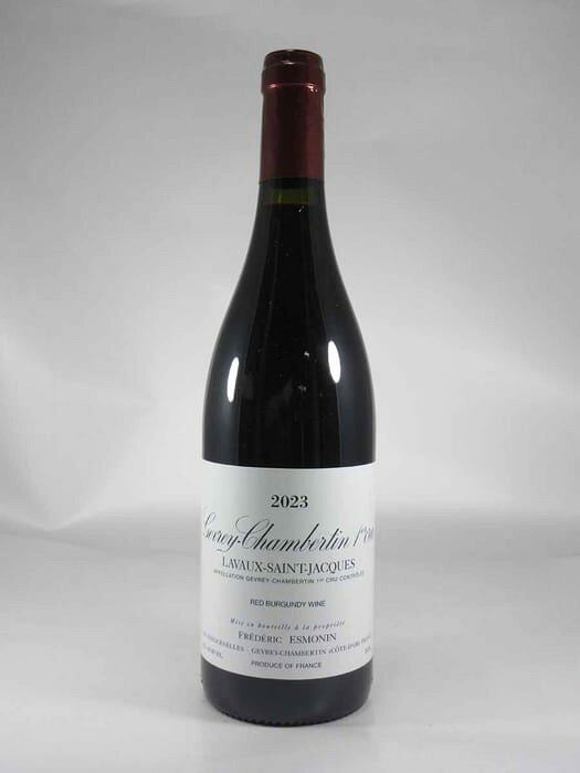 ●フレデリック エスモナン ジュヴレ シャンベルタン プルミエ クリュ ラヴォー サン ジャック  750ml 赤Frederic ESMONIN Gevrey Chambertin 1er Cru Lavaux Saint Jacques
