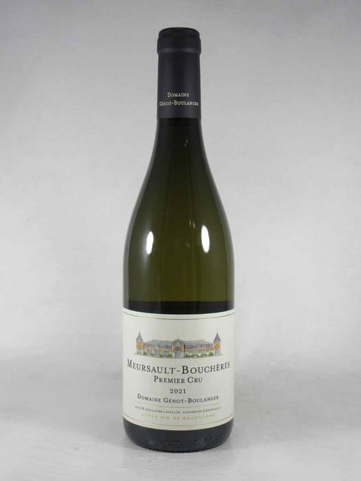 ●ジェノ ブーランジェール ムルソー プルミエ クリュ ブシェール  750ml 白GENOT BOULANGER Meursault 1er Cru Boucheres