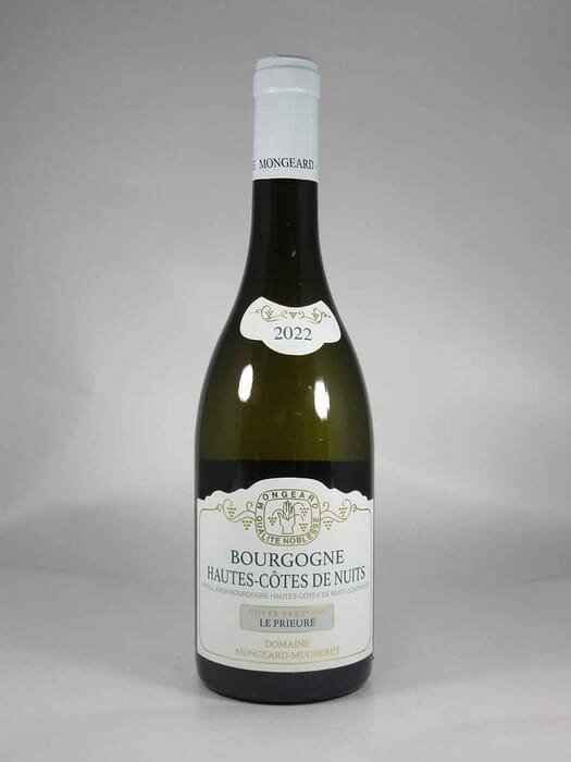 ●モンジャール ミュニュレ ブルゴーニュ オート コート ド ニュイ ブラン ル プリウーレ  750ml 白MONGEARD MUGNERET Bourgogne Hautes Cotes de Nuits Blanc Le Prieure