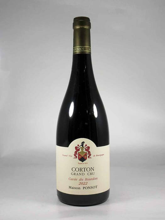 ●ポンソ コルトン グラン クリュ キュヴェ デュ ブルドン [2022] 750ml 赤PONSOT Corton Grand Cru Cuvee du Bourdon winenation-10018707 WINE NATION 楽天市場店 パッケージ画像