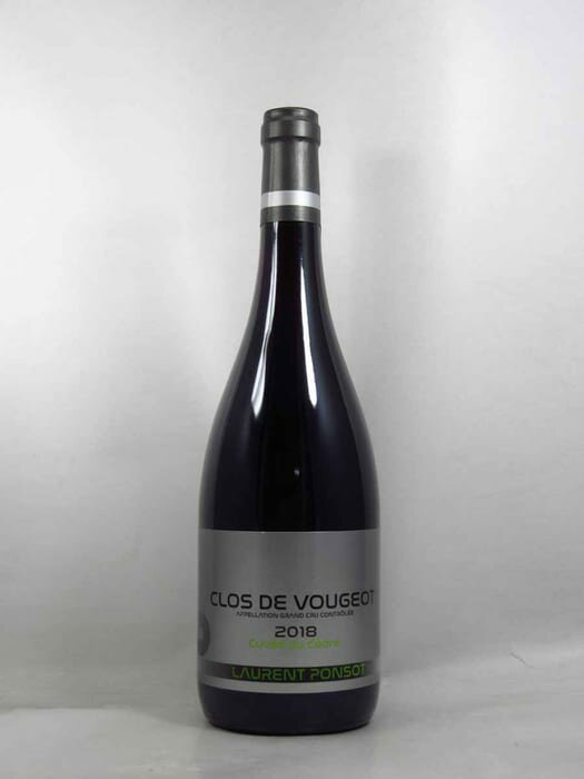●ローラン ポンソ クロ ド ヴージョ グラン クリュ キュヴェ デュ セドル [2018] 750ml 赤Laurent PONSOT Clos de Vougeot Grand Cru Cuvee du Cedre