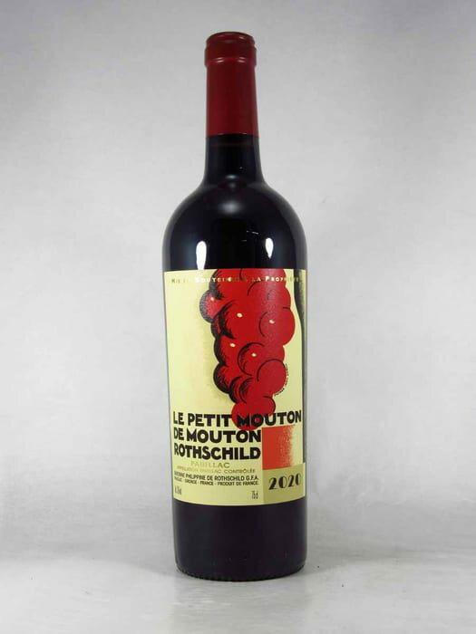 ●ボルドー ポイヤック ル プチ ムートン ド ムートン ロトシルト  750ml 赤Bordeaux Pauillac Le Petit Mouton de Mouton Rothschild