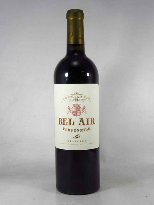 ●シャトー ベレール ペルポンシエール プルミエ ヴァン ド ベレール ペルポンシエール ペルポンシエール ルージュ  750ml 赤Chateau BEL AIR Perponcher Premier Vin de Bel Air Perponcher Rouge