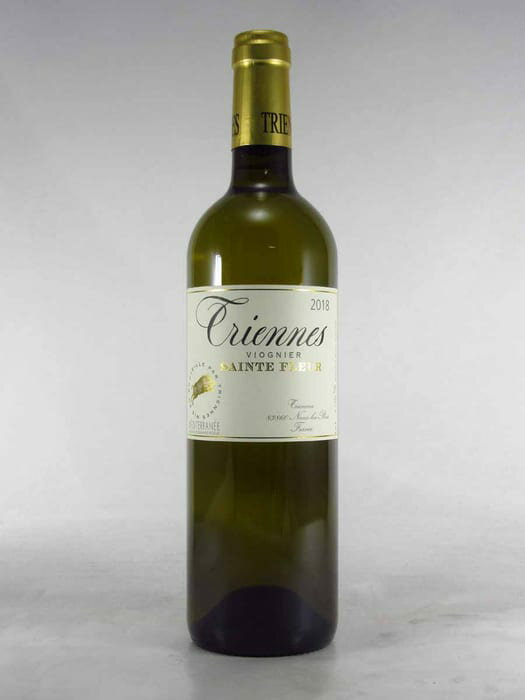●トリエンヌ I G P メディテラネ ヴィオニエ サント フルール  750ml 白TRIENNES I G P Mediterranee Viognier Sainte Fleur