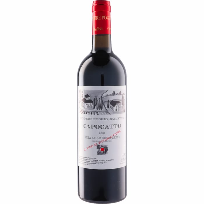 ●ポデーレ ポッジョ スカレッテ カポガット 2021 750ml 赤Podere Poggio Scalette Capogatto