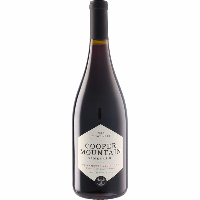 ●クーパー マウンテン ヴィンヤーズ ピノ ノワール ウィラメット ヴァレー  750ml 赤Cooper Mountain Vineyards Pinot Noir Willamette Valley