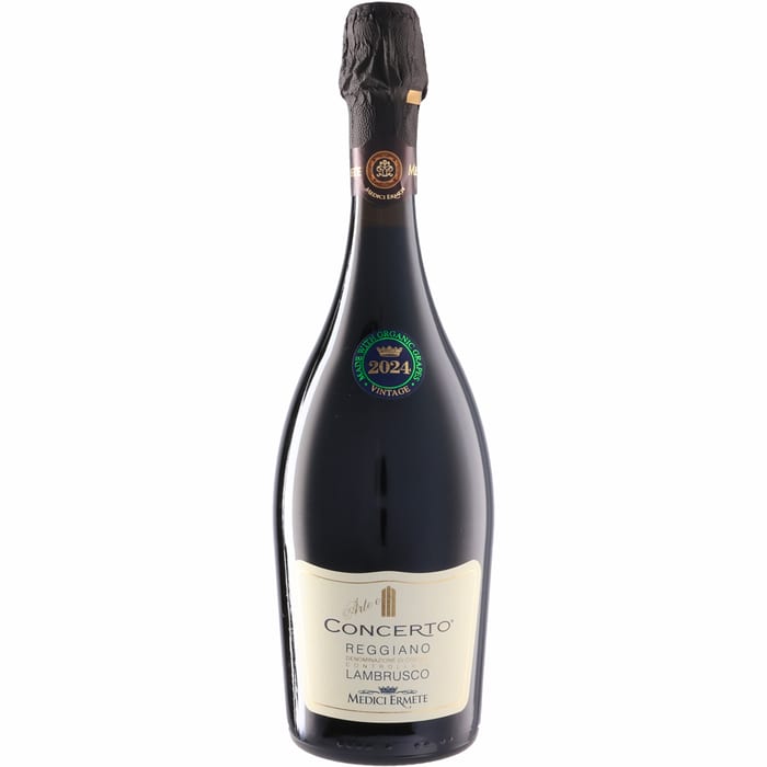 ●メディチ エルメーテ コンチェルト ランブルスコ レッジアーノ セッコ  750ml 泡Medici Ermete & Figli s.r.l. Concerto Lambrusco Reggiano Secco