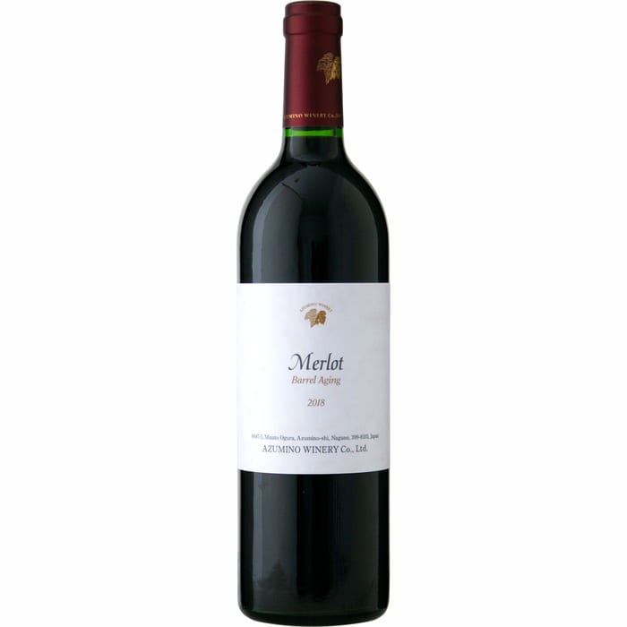 安曇野ワイナリー株式会社 メルロ 樽熟成 赤Azumino ry Merlot Barrel
