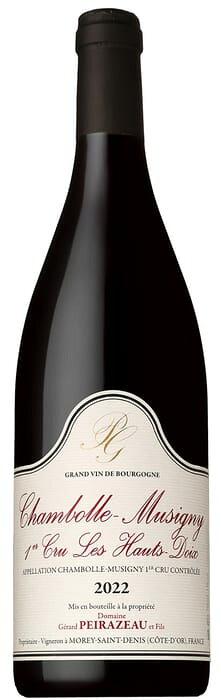 ドメーヌ ジェラール ペラゾー シャンボール ミュジニー レ オー ドワ [2022] 750ml 赤DOMAINE GERARD PEIRAZEAU CHAMBOLLE MUSIGNY 1ER CRU LES HAUTS DOIX winenation-10017864 WINE NATION 楽天市場店 サンプル画像2