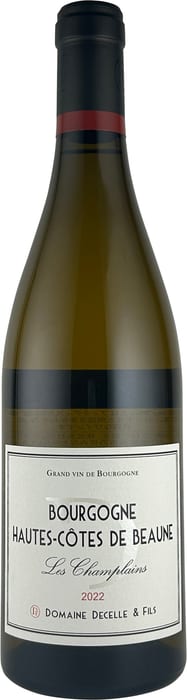 〇ドゥセル オート コート ド ボーヌ ブラン シャンプラン  750ml 白Decelle Hautes Cotes de Beaune Blanc Champlains
