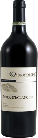 〇クイントデーチモ テッラ デクラーノ アリアニコ  750ml 赤Quintodecimo Terra d’Eclano Aglianico