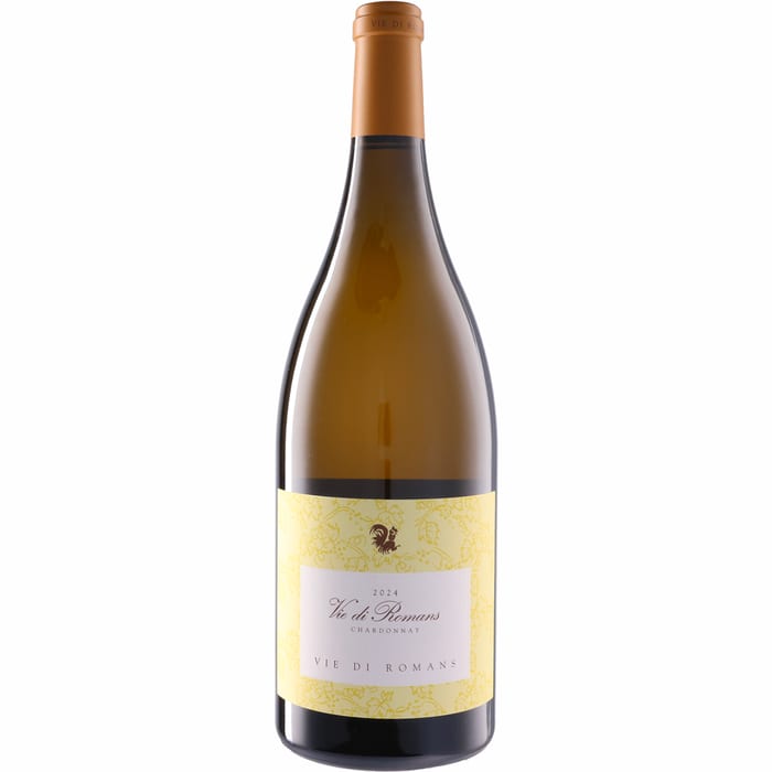 ヴィエ ディ ロマンス ソチエタ アグリコーラ ヴィエ ディ ロマンス シャルドネ,白ワイン,シャルドネ,Chardonnay,1500ml,マグナム,マグナムボトル,ワイン,ギフト,プレゼント,贈り物,誕生日,記念日商品説明バニラ、バターのようなアロマに完熟フルーツの香り。芳醇な果実味と上品な酸のバランスが素晴らしく高いレベルで共存している。商品情報色・タイプ：白／辛口品種：シャルドネ 100%産地：フリウリ ヴェネツィア ジューリア フリウリ イソンツォこちらの商品はお取り寄せ商品になります。・発送まで2日〜5日お時間が掛かります。・発送予定日は予告なく変更される場合がございます。・ヴィンテージが変更になる場合がございます。・輸入元様の在庫が欠品する場合がございます。注意事項・商品リニューアル等により、パッケージデザイン、内容量、成分等が変更され、表示画像と異なる場合がございます。・大量注文等で一時在庫切れが発生する場合がございます。・他のサイトでも販売中で、在庫がない場合もあります。品切れの際は注文をキャンセルすることがありますので、ご了承ください。
