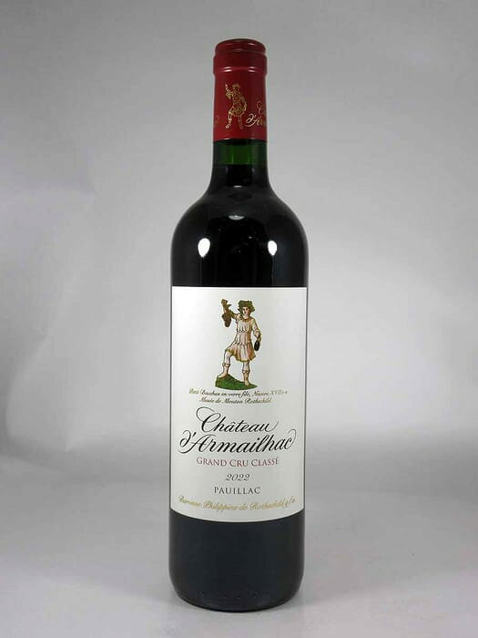 ●ボルドー ポイヤック シャトー ダルマイヤック [2022] 750ml 赤Bordeaux Pauillac Ch d’Armailhac winenation-10027254 WINE NATION 楽天市場店 パッケージ画像