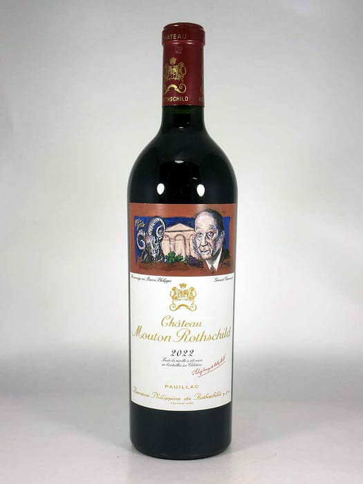 〇ボルドー ポイヤック シャトー ムートン ロトシルト [2022] 750ml 赤Bordeaux Pauillac Ch Mouton Rothschild winenation-10027292 WINE NATION 楽天市場店 パッケージ画像