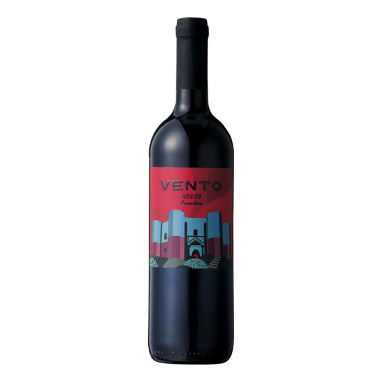 トッレヴェント ヴェント 赤 プリミティーヴォ  750ml 赤 Torrevento s.r.l. Vento Rosso P (Primitivo IGT)