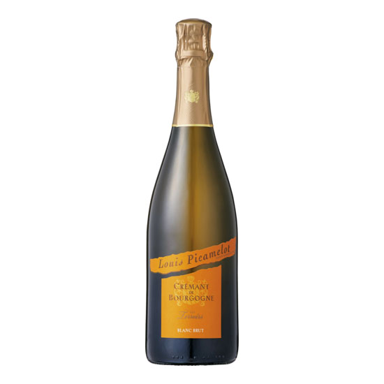 ルイ ピカメロ クレマン ド ブルゴーニュ 白 ブリュット [NV] 750ml 白泡 Louis Picamelot Cremant de Bourgogne Blanc Brut
