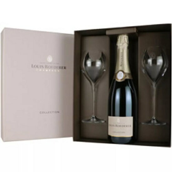 ルイ ロデレール コレクション 242 デュオ 2 グラスセット   750ml 白泡 LOUIS ROEDERER COLLECTION 242 DUO 2 GLASSES BOX