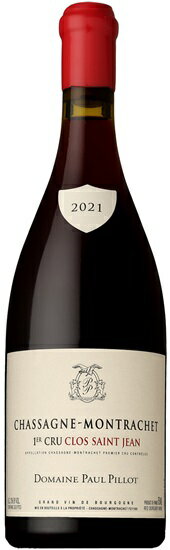 h[k |[ s VT[j bVF N T W [W [2021] 750ml  CHASSAGNE MONTRACHET PREMIER CRU CLOS SAINT JEAN ROUGE