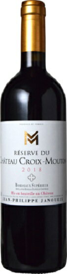 W tBbv WkCNX [o f Vg[ N [g [2018] 750ml  Jean-Philippe Janoueix Reserve du Chateau Croix Mouton