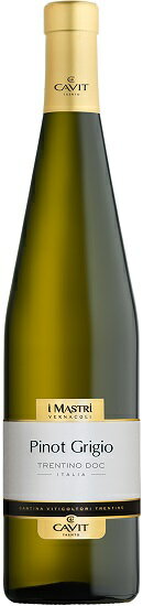 カヴィット トレンティーノ ピノ グリージョ イ マストリ ヴェルナコリ  750ml 白　Trentino Pinot Grigio I Mastri Vernacoli