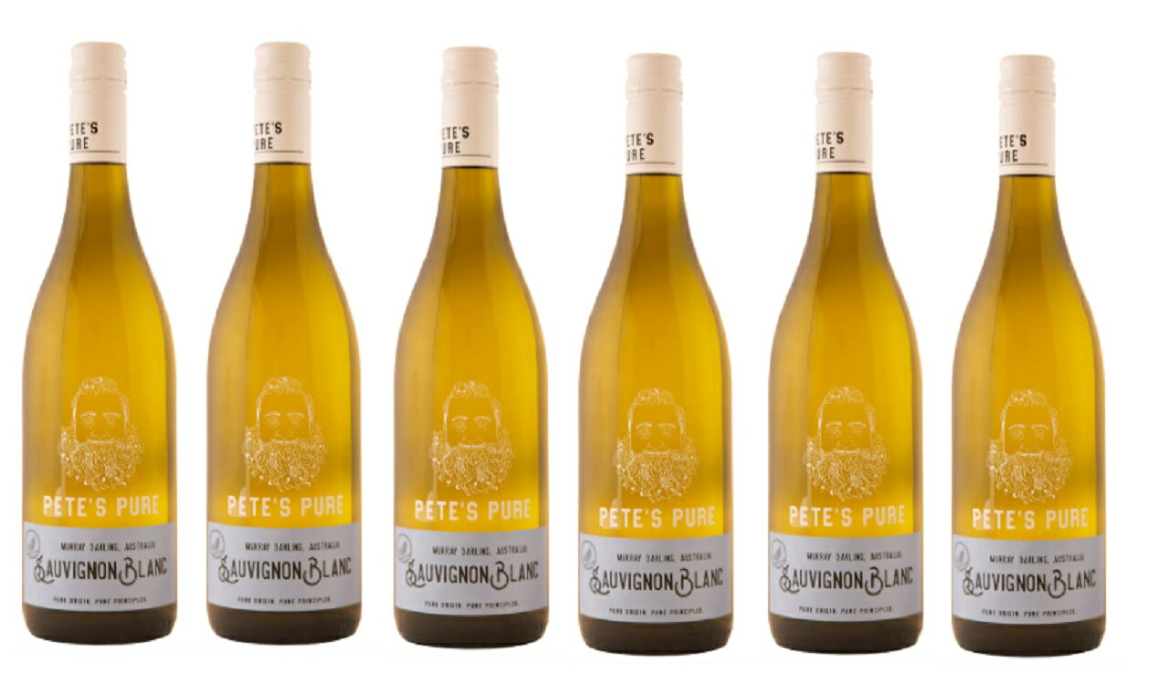 白ワイン,オーストラリア,ワインセット ピーツ ピュア ソーヴィニヨン ブラン 6本セット 白 750ml 送料無料
