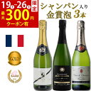 【8日間限定300円クーポン】お中元 御中元 おすすめ ワイン 金賞受賞 ワインセット シャンパン スパークリングワインフランス 3本セット お誕生日 プレゼン...
