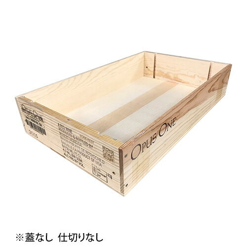 【最大4,000円OFFクーポン】ワイン木箱 オーパスワン 6本用木箱 平箱(蓋なし、仕切りなし)【DIY D.I.Y.】 1箱【他商品同梱不可】【包装不可】虎 花見 母の日 父の日 端午の節句 お祝い ギフト5/16　1:59まで