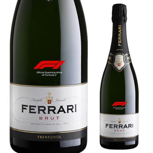 SP フェッラーリ ブリュット NV F1ラベル BOXフェッラーリ （フェラーリ） 750ml限定品 F1仕様ボトル イタリア シャルドネ 辛口 スパークリングワイン 正規品 スプマンテ DOC トレント トレンティーノ アルト アディジェ 箱付き 限定 長Sアウトドア
