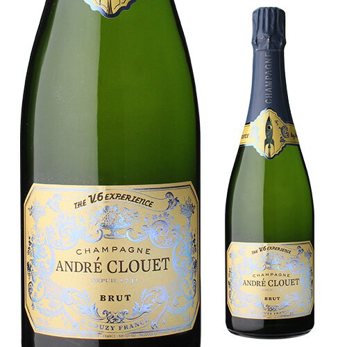 アンドレ クルエV6 エクスペリエンス 並行品750ml モンターニュ ド ランス NM グラン クリュ シャンパン 辛口 シャンパーニュ虎姫父の日 アウトドア
