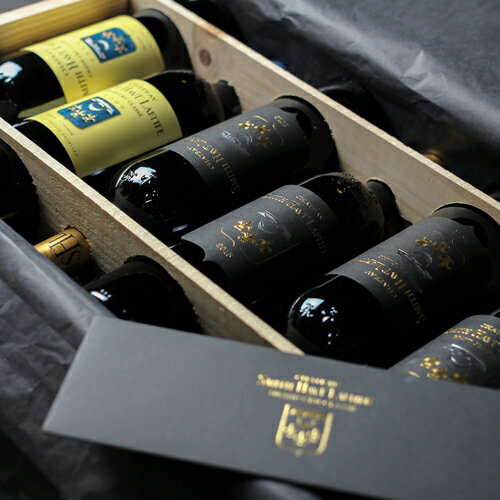 送料無料シャトー スミス オー ラフィット 赤&白 6本セットBOX オリジナル木箱入りフランス ボルドー ペサック レオニャン ワインセット 赤ワイン 箱付 ...