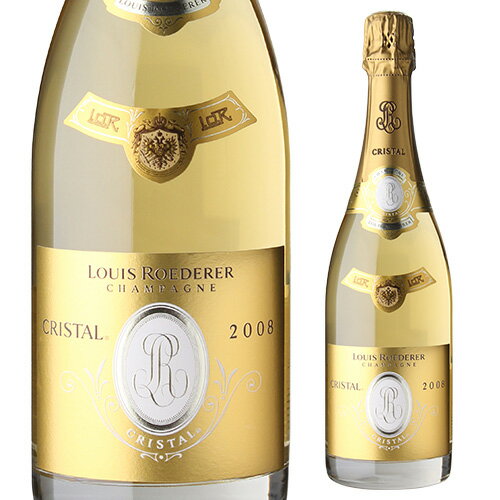 【ワインの日 1,000円OFFクーポン】送料無料 ルイ ロデレール(ルイ・ロデレール)クリスタル 2008750ml 並行虎 シャンパン 高級シャンパン シャンパーニュ フランス 映え お一人様1本限り母の日 父の日 アウトドア5/21 9:59まで